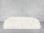 12-Seat Deep Modular Daybed - Ivory White / Extra-Deep