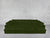 12-Seat Deep Modular Daybed - Olive Green / Extra-Deep