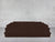 12-Seat Deep Modular Daybed - Chocolate Brown / Extra-Deep