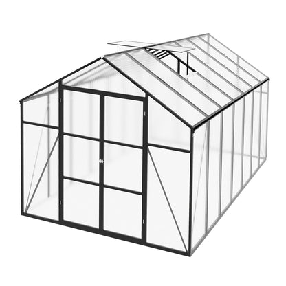 Gain Height Windproof Greenhouse All Season Outdoor Garden Shelter