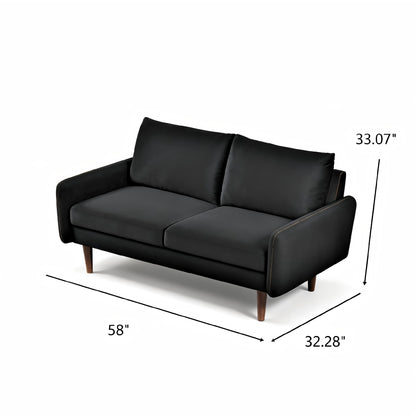 Kent - Loveseat, 2 Seater Sofa For Compact Living Spaces