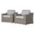 Dark Gray / 2 Pieces