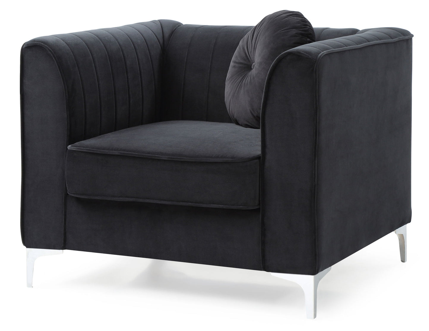 Contemporary Sloped Armchair