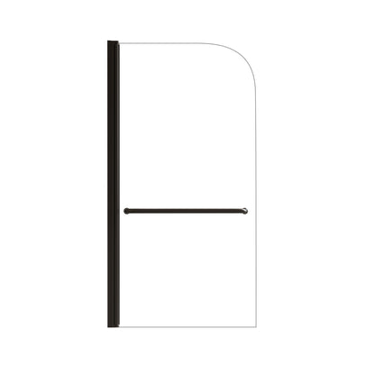 Bathtub Shower Door With 6mm Tempered Glass