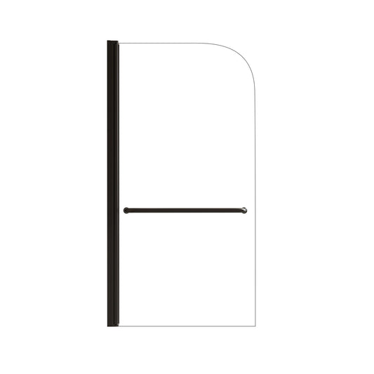 Bathtub Shower Door With 6mm Tempered Glass