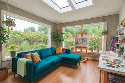 The Mid-Century Modern Chaise Sectional