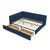 Blue / Queen / 2 Drawers