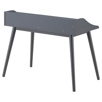 Writing Desk With 4 Compartments - Gray