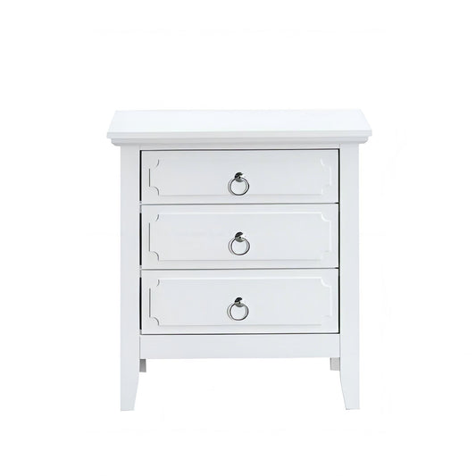 Hammond - 3 Drawer Nightstand - White