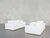 2-2 Sofa Set - Pure White / Extra-Deep