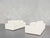 2-2 Sofa Set - Ivory White / Extra-Deep