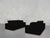 2-2 Sofa Set - Onyx Black / Extra-Deep