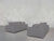 2-2 Sofa Set - Graphite Grey / Extra-Deep