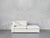 2-Seat Modular Lounger Loveseat - Natural White / Classic / Corner Left