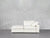 2-Seat Modular Lounger Loveseat - Natural White / Classic / Corner Right