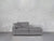 2-Seat Modular Lounger Loveseat - Graphite Grey / Classic / Corner Left