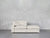 2-Seat Modular Lounger Loveseat - Oatmeal Beige / Classic / Corner Left