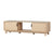 Light Brown / 16"W x 58"D x 15.75"H