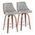 Gray / 20.75"W x 20.75"D x 40.25"H