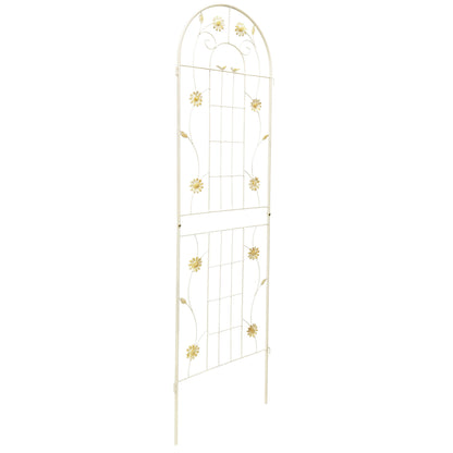 Metal Garden Trellis Rustproof Trellis For Climbing Plant Outdoor Flower Support