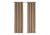 Light Brown / 52"D x 84"H