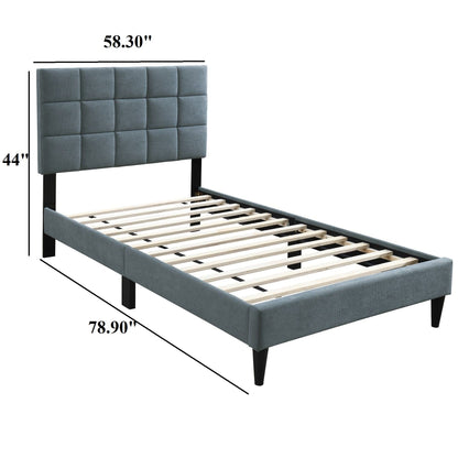 Modern Bed With Adjustable Headboard
