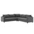 Dark Gray / 5 Seater Symetrical Sofa