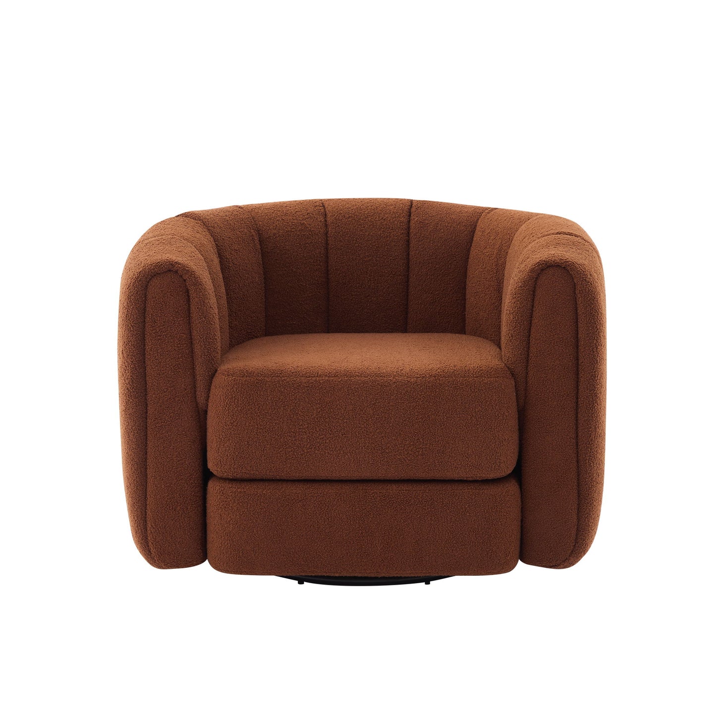 Swivel Accent Chair Wide Upholstered For Living Room