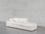3-Seat Modular Lounger Sofa - Natural White / Extra-Deep / Corner Left