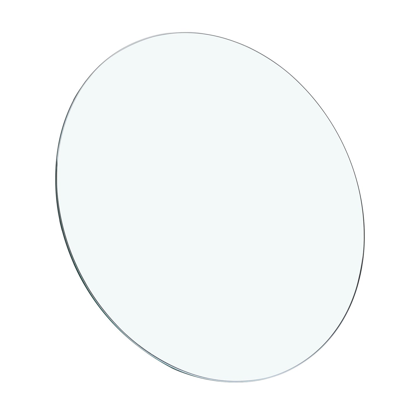 Round Tempered Glass Table Top