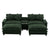 Dark Green / 111"W x 61.3"D x 34.8"H