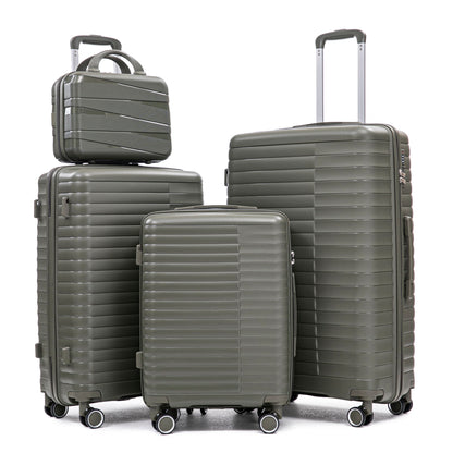 4 Piece Luggage Set, Combination Lock