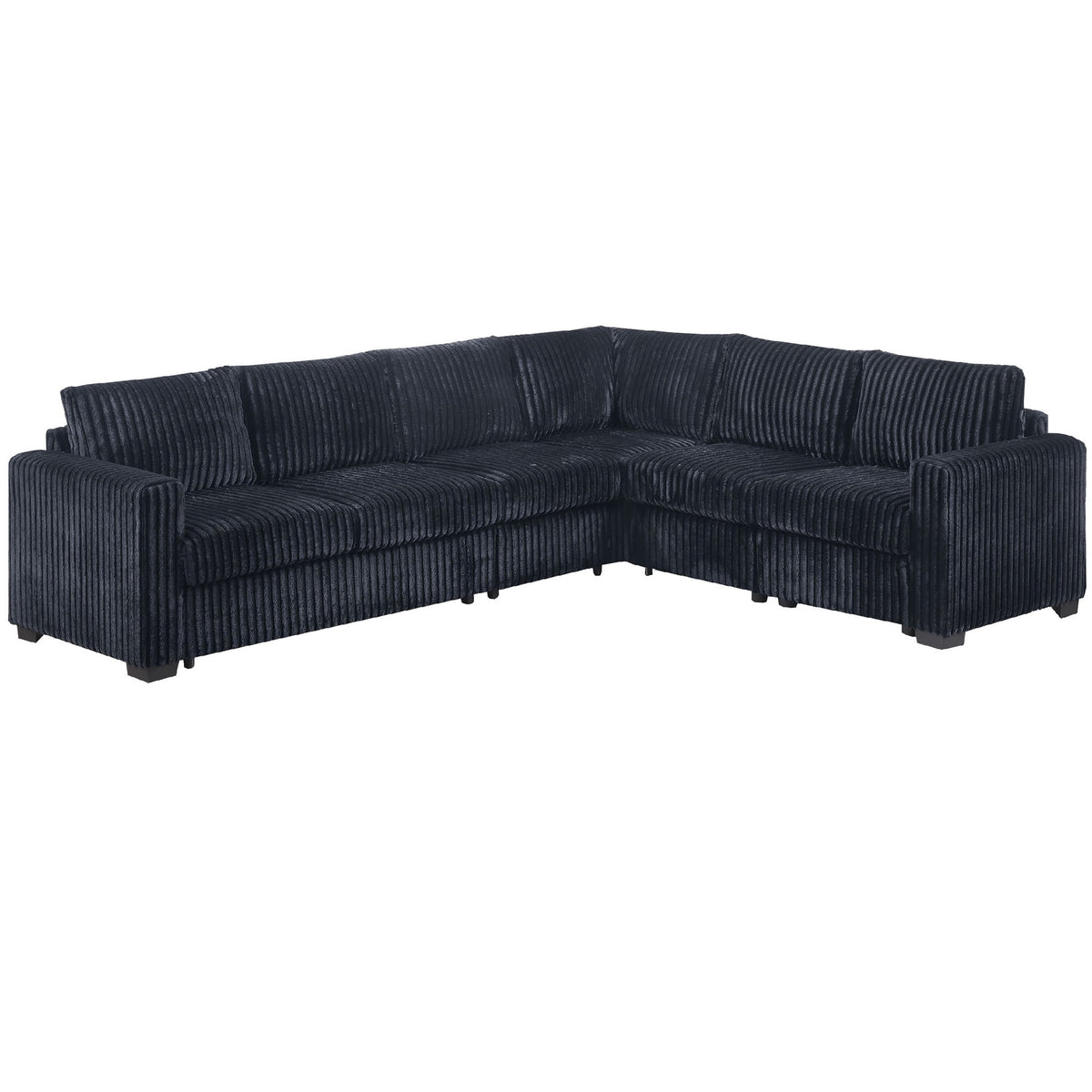 L-Shaped Sectional Set For Living Room