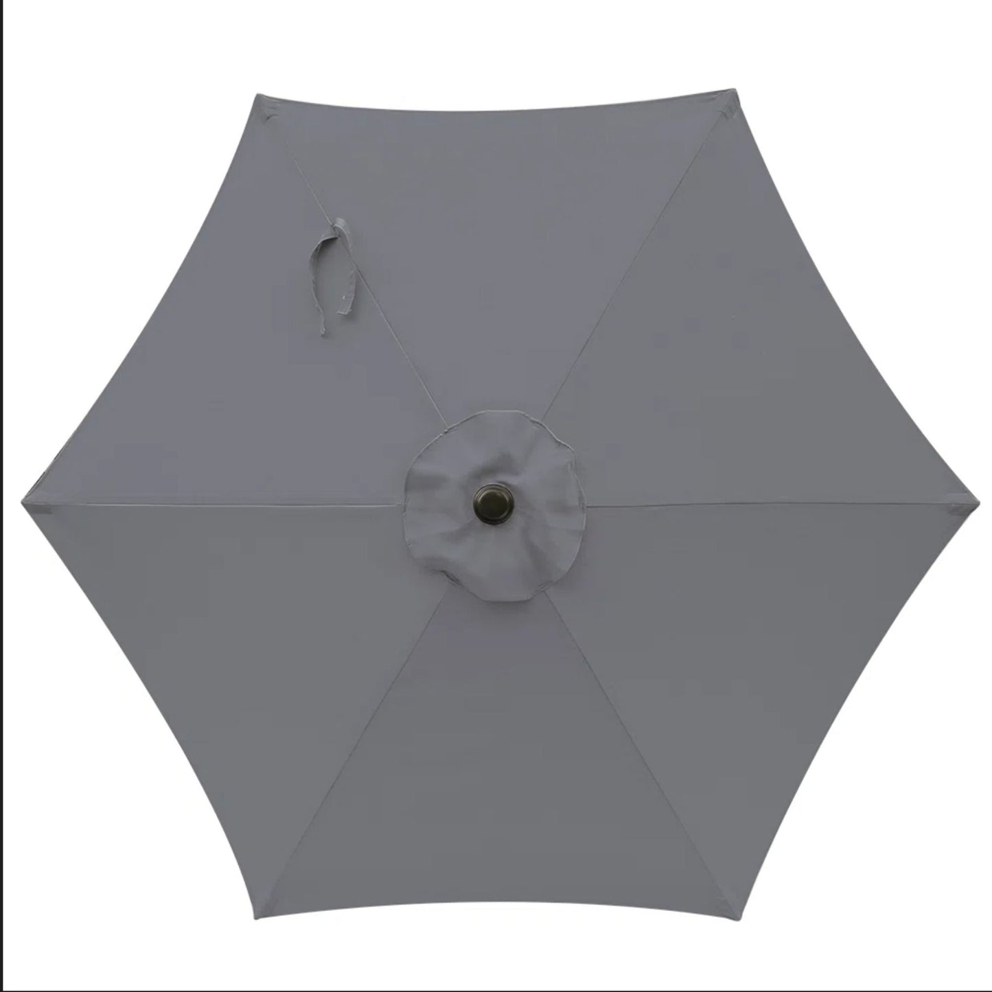 Umbrella With Crank Lift & Tilt, UV-Resistant Canopy For Patio