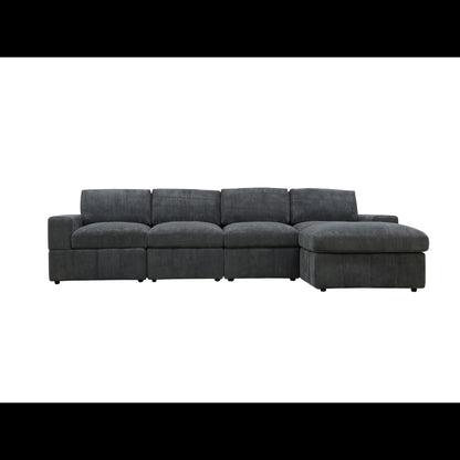 Modular Sectional Sofa, Reversible Set