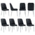 Black / 8 Pieces