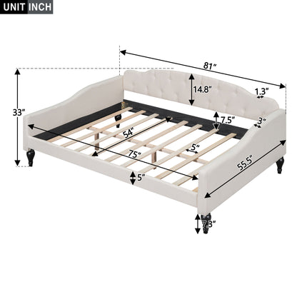 Upholstered Tufted Daybed