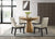 Light Brown / 5 Pc. Table, 4 Chairs