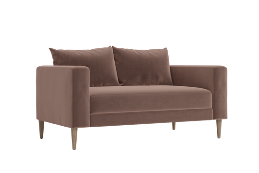 The Essential Loveseat in Recycled Velvet – Compact Eco-Friendly 2-Seater by Sabai