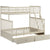 Beige / Twin over Full / 2 Drawers
