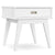 White / End Tables / 1 Drawer