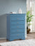 Blue / 5 Drawers