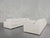4-4 Sofa Set - Oatmeal Beige / Extra-Deep