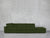 4-Seat Modular Lounger Sofa - Olive Green / Classic / Corner Left