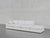 4-Seat Modular Lounger Sofa - Heather Grey / Extra-Deep / Corner Left