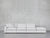 4-Seat Modular Lounger Sofa - Heather Grey / Classic / Corner Left