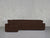 4-Seat Modular Open Corner Sectional - Chocolate Brown / Classic