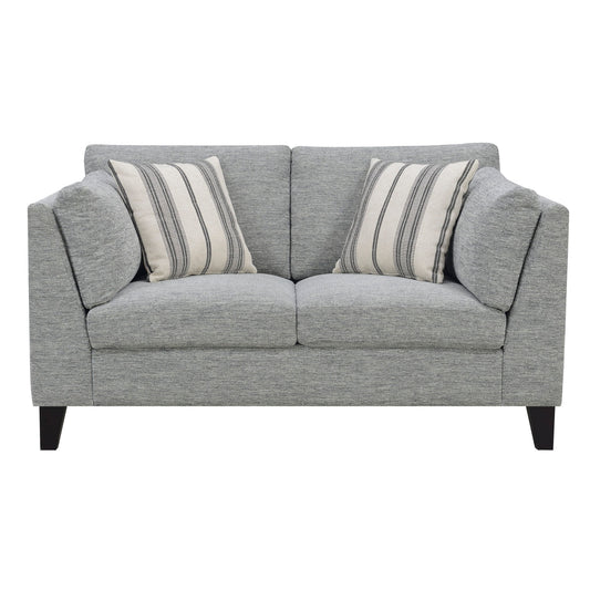 Loveseat Sofa With Upholstery - Gray