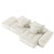 Beige / 2 Seater Sofa With Ottoman