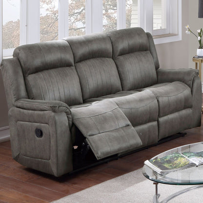Contemporary Living Room Set, Horizontal And Vertical Tufting
